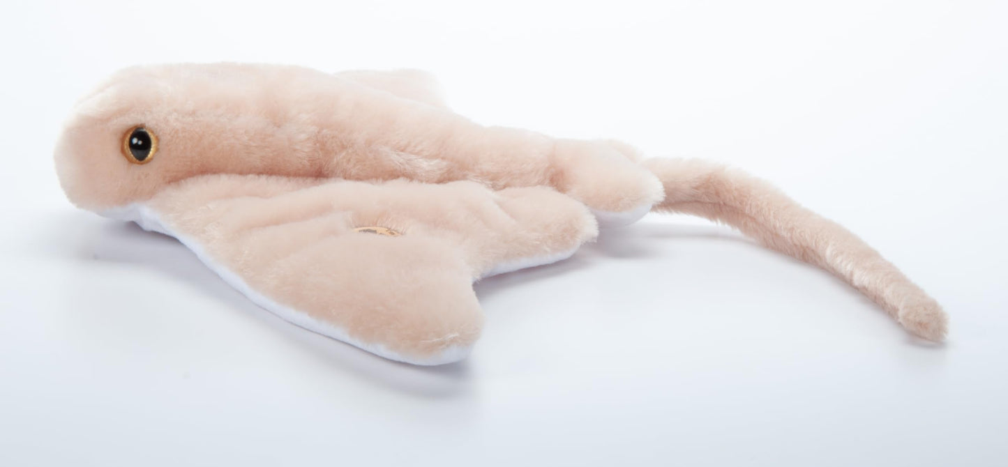 The Petting Zoo Cownose Ray Stuffed Animal Plushie, Gifts for Kids, Wild Onez Sealife Animals, Stingray Plush Toy 24 inches from Tip of Tail to Head