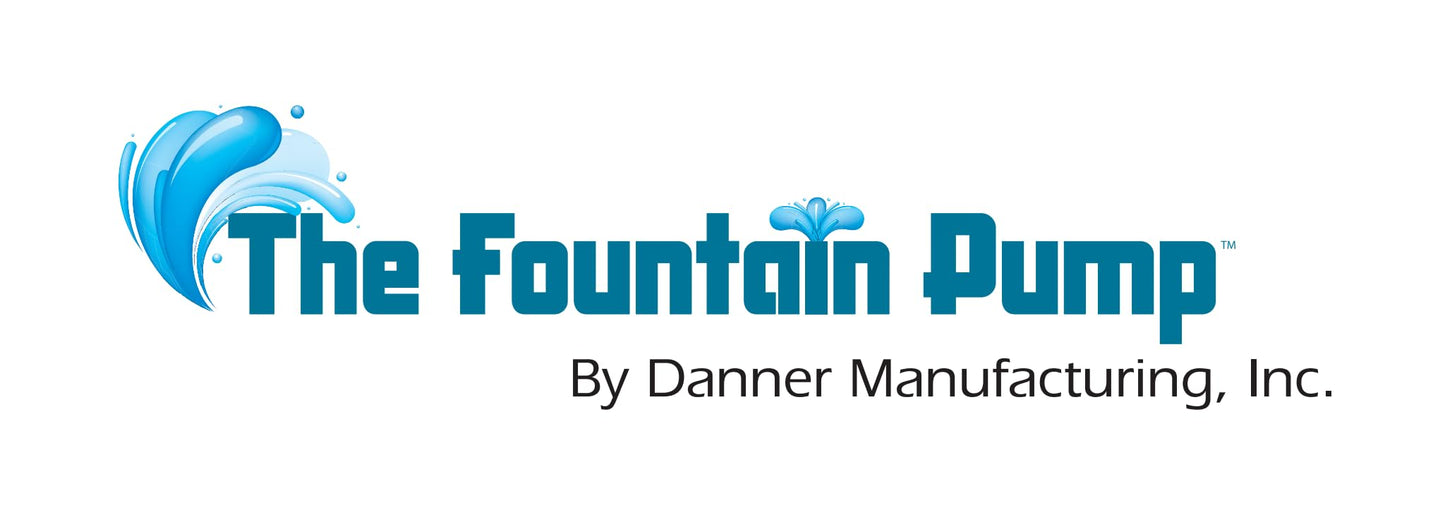 Danner Manufacturing, Inc., The Fountain/Statuary/Small Pond Pump, 530 GPH, Black, 01733