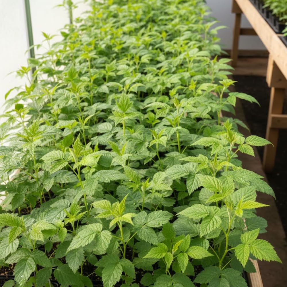 Raspberry Plant Live for Planting 6 to 12 Inch Height, Raspberry Bush Live Plant to Grow, Sweet Raspberries Seedling Outdoor (Red Raspberry)
