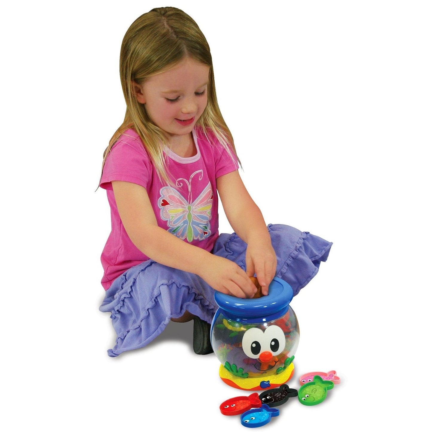 The Learning Journey: Learn With Me - Color Fun Fish Bowl - Color Teaching Toddler Toys & Gifts for Boys & Girls Ages 2 Years and Up - Preschool Learning Toy, Multicolor
