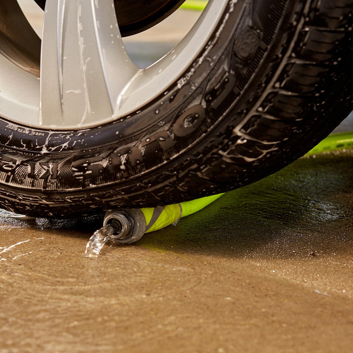 Flexzilla Garden Lead-in Hose with SwivelGrip, 5/8 in. x 3 ft., Lightweight All-Weather Water Hose, Durable and Flexible, Leak-Free Connections
