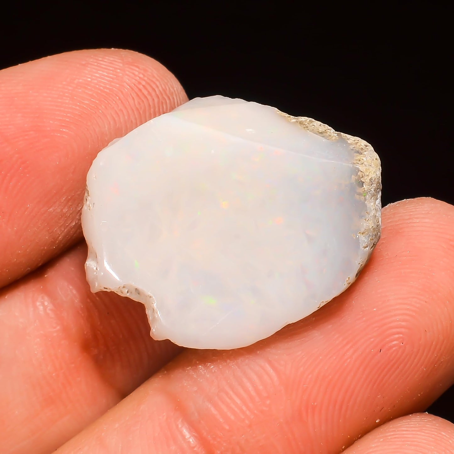 12+ Carat, YASHEE Natural Raw Ethiopian Opal Gemstone, Real Rough Crystals, Chakra Healing, Wholesale Lot, Wire Wrapping, Rock Stone, Birthstone, Crafts & DIY, AA+ Quality For Jewelry Making