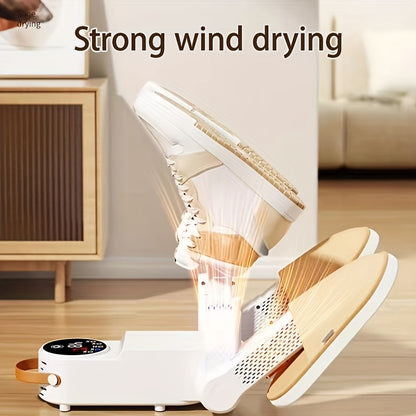 1pc Shoe Dryer, Portable Shoe Dryer, Dehumidifying And Deodorizing Dual-Arm Shoe Dryer, Foldable Adjustable Angle Dryer, Simple Storage, Perfect Solution to Wet Shoes, Suitable for Families, Dormitories And Hotels., Shoe Dryer Portable