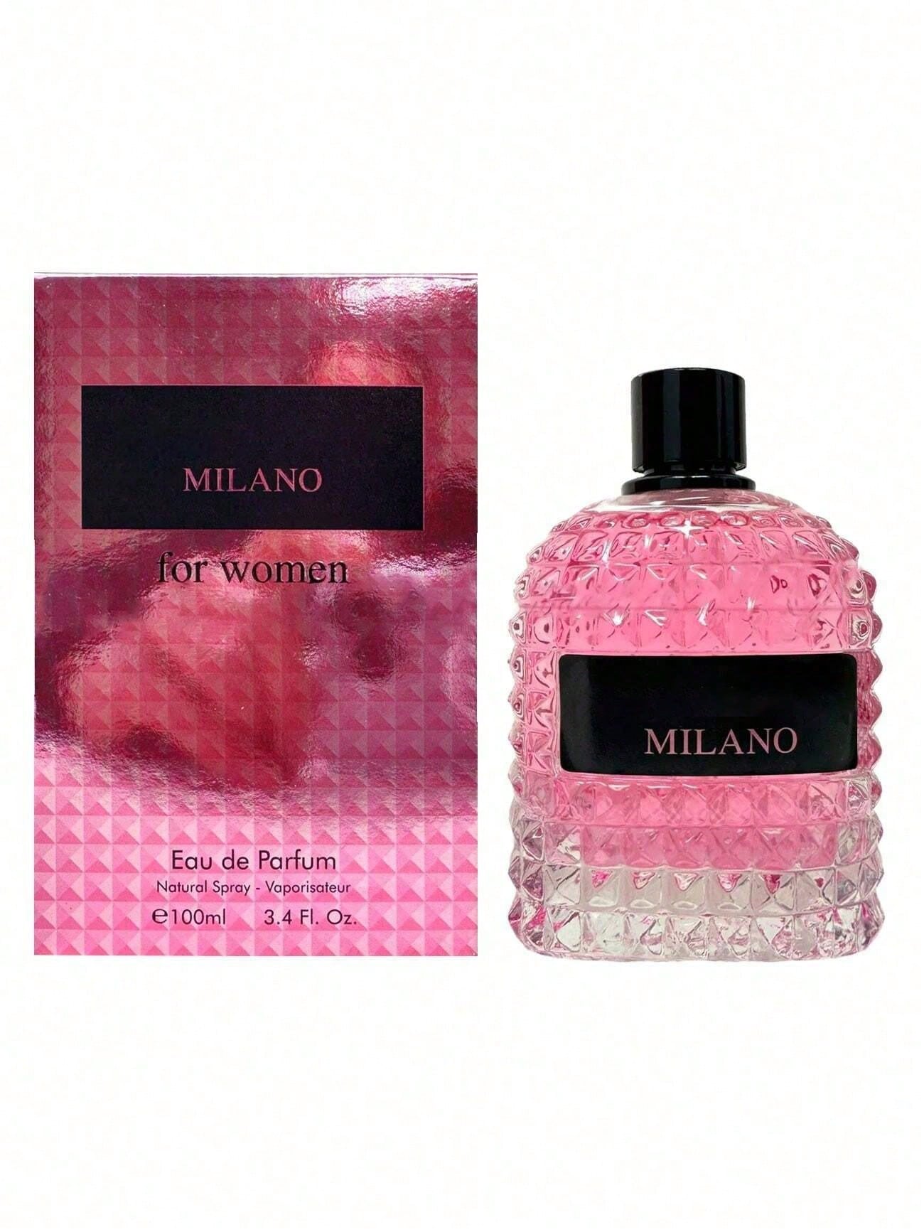LocalMilano Women's Eau De Parfum 100ml / 3.4oz Bottle | Enchanting Floral & Sweet Scent, Long-Lasting Fragrance That Lingers All Day  Perfect For Date Nights & Special Occasions!