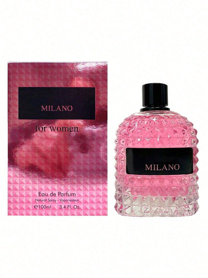 LocalMilano Women's Eau De Parfum 100ml / 3.4oz Bottle | Enchanting Floral & Sweet Scent, Long-Lasting Fragrance That Lingers All Day  Perfect For Date Nights & Special Occasions!
