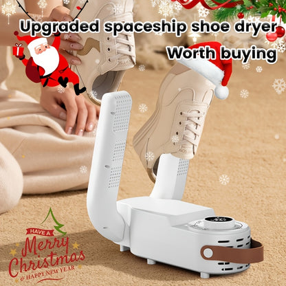Portable Shoe Dryer | Fast, Quiet, Efficient Drying, 110V Smart Timer with Auto Shut-off, Foldable Design, Suitable for Work Boots, Gloves, Hats, Socks | A Must-have Household Item, Perfect as Thanksgiving, Christmas, Holiday Gifts, Without Battery