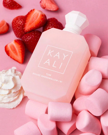 KAYALI Yum Boujee Marshmallow | 81 EDP Intense 100ml – Sweet Strawberry Marshmallow Vanilla Perfume For Women – Long-Lasting Gourmand Fragrance – Cozy Fall Scent For Parties, Halloween Nights, Romantic Evenings & Daily Wear