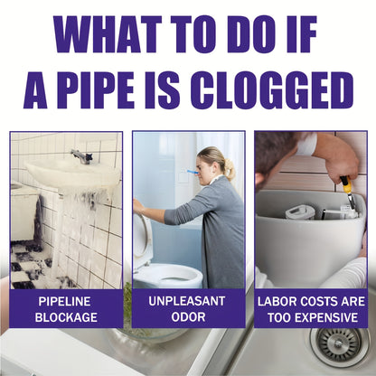 Powerful Duct Unclogger, Powerful Duct Cleaner, Quick Kitchen Toilet Duct Cleaning Tool, All Round Powerful Cleaning Tool for Home Use