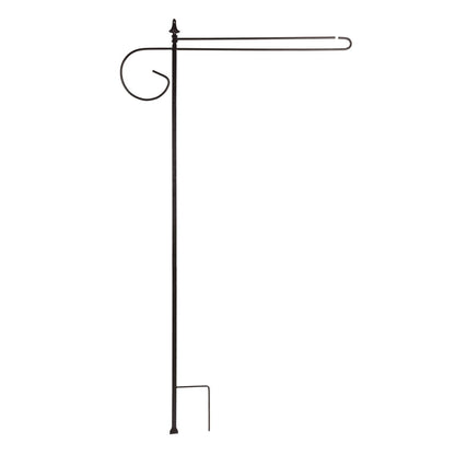 Briarwood Lane 3 Piece Wrought Iron Wrap-Around House Flag Stand x Hardware