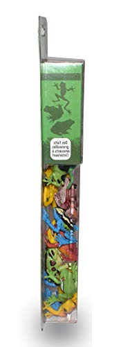Wild Republic Frog Nature Tube, Amphibian Figures, Frog Toys, Educational Toys for Kids, 12-Piece