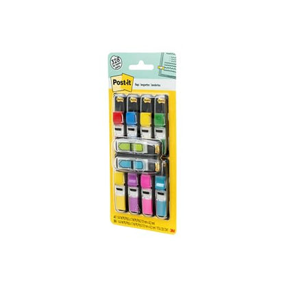 Post-it Flags Value Pack, 35/Dispenser, 8 Dispensers/Pack, .47 in Wide, Assorted Colors, Includes 48 Free Arrow Flags (683-VAD1)
