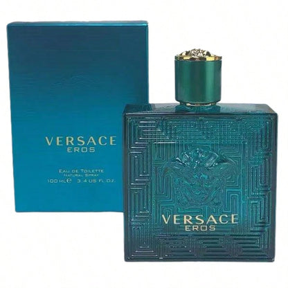 LocalVERSACE EROS EAU DE TOILETTE SPRAY 3.4oz 100ML FRAGRANCE SEDUCTIVE COLOGNE FOR MEN