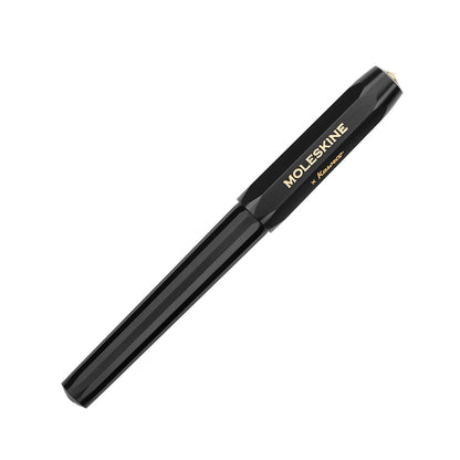 Moleskine x Kaweco, Roller Pen, 0.7mm Point, Black with Black Ink