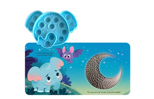 Fidgimals Little Elephant Animal Baby Book | Educational Children's Books, Sensory Board Book with Pop It Fidget Toys, Perfect Sensory Toys for ... Books with Sensory Fidget Popper Animals)
