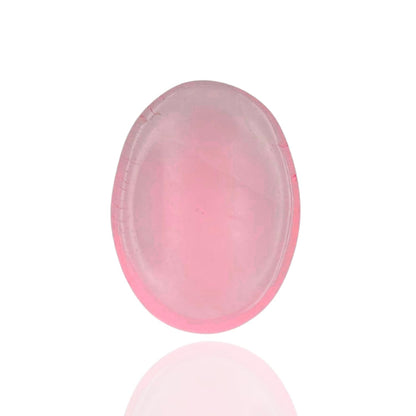GEMSCITE Rose Quartz Thumb Worry Stones Metaphysical Gemstone Crystal Healing Reiki Men Women Gift FENG Shui Positive Energy Love Wellness Palm Stones Wicca Powerful