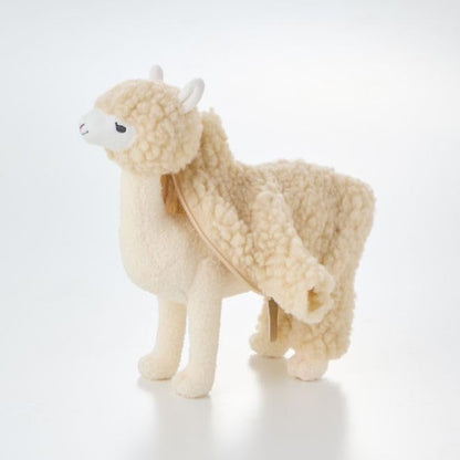 Furvana Alpaca Stuffed Animal, Llama Plush Toy, Cute Alpaca Plushie, Sleeping Pet Buddy, Llama Stuffed Animal Birthday Gifts for Girls, Kids Christmas Small Plush Toy