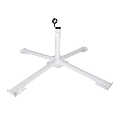 SUQ I OME Portable Foldable Patio Umbrella Base Stand, Fit 6 7 8 Feet Sunshade 1.02"-1.3'' Inch Pole for 6 to 10ft Parasol Portable Storage Beach Umbrella Stand Umbrella Base Holder