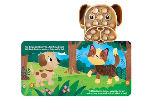 Fidgimals Little Puppy Animal Baby Book | Educational Children's Books, Sensory Board Book with Pop It Fidget Toys, Perfect Sensory Toys for Toddlers ... Books with Sensory Fidget Popper Animals)