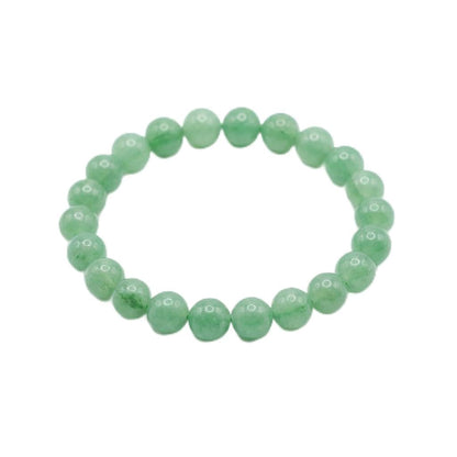 The Vida Handmade AAA+ Quality Crystal Stretch Elastic Bracelet - Nature Gemstone - Jewelry Gift - Holiday Gift - For Women & Men (Aventurine)