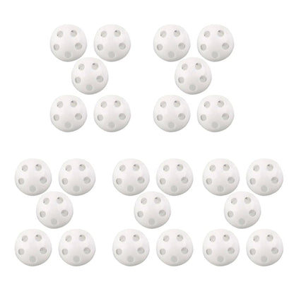50Pcs Rattle Balls Inserts Rattle Box Repair Doll Noise Maker Noise Maker Insert Toy for Baby Pet Toy Animal Puppet Doll 24mm