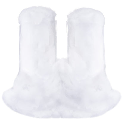 Yolyoo 2pcs Christmas Fake Snow Decoration Fiber Artificial Snow Indoor Fluffy Snow Blanket for Christmas, Village Displays, Winter Mantle Village,Under The Christmas Tree (200g)