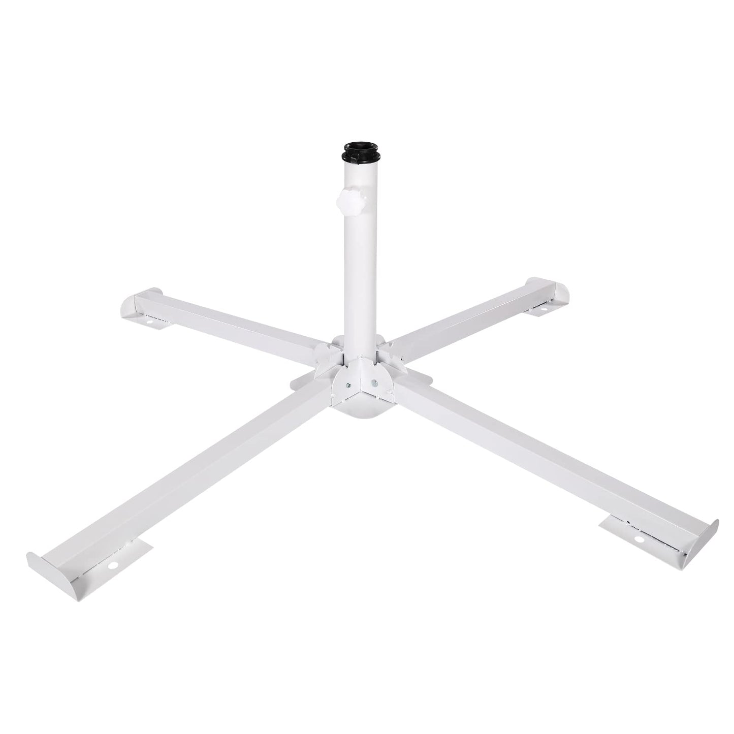 SUQ I OME Portable Foldable Patio Umbrella Base Stand, Fit 6 7 8 Feet Sunshade 1.02"-1.3'' Inch Pole for 6 to 10ft Parasol Portable Storage Beach Umbrella Stand Umbrella Base Holder