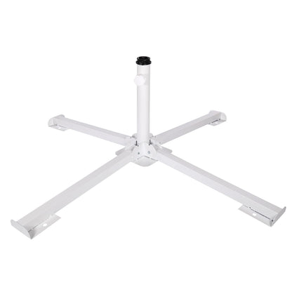 SUQ I OME Portable Foldable Patio Umbrella Base Stand, Fit 6 7 8 Feet Sunshade 1.02"-1.3'' Inch Pole for 6 to 10ft Parasol Portable Storage Beach Umbrella Stand Umbrella Base Holder
