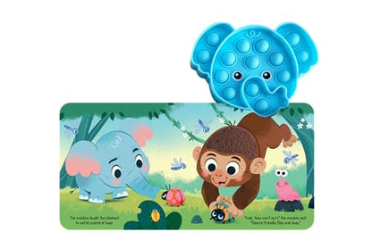 Fidgimals Little Elephant Animal Baby Book | Educational Children's Books, Sensory Board Book with Pop It Fidget Toys, Perfect Sensory Toys for ... Books with Sensory Fidget Popper Animals)