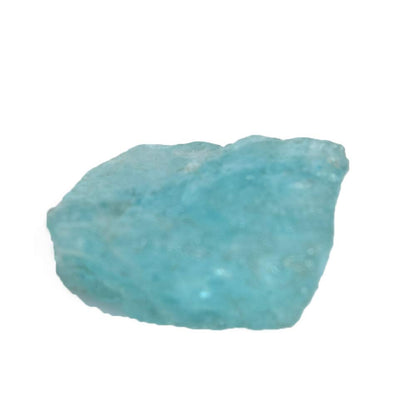 REAL-GEMS Rough Loose Gemstone Aqua Sky Aquamarine Crystal 11.00 Carat Certified Rock Stone Natural Aquamarine Healing Gem For Jewelry Making