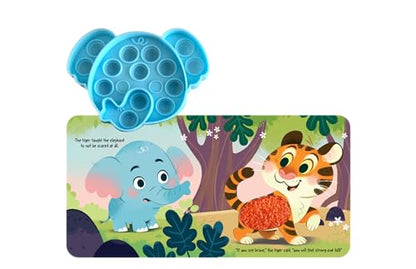 Fidgimals Little Elephant Animal Baby Book | Educational Children's Books, Sensory Board Book with Pop It Fidget Toys, Perfect Sensory Toys for ... Books with Sensory Fidget Popper Animals)