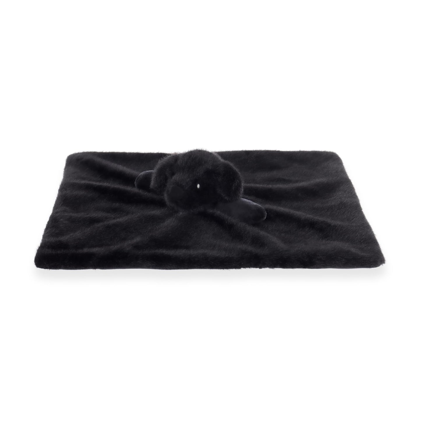 Apricot Lamb Black Labrador Security Blanket for Babies, Soft Loveys for Baby Boy and Girl, 14 Inches for Infant and Toddlers