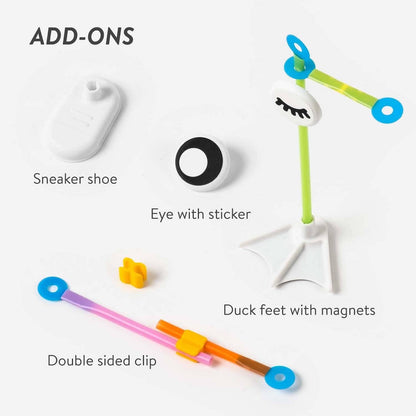 Strawbees Imagination Kit - Educational Connecting Toys for Makers & Families, Building Toy Toolbox with Straws and Connectors for Creative STEM Exploration in Schools & Home Learning