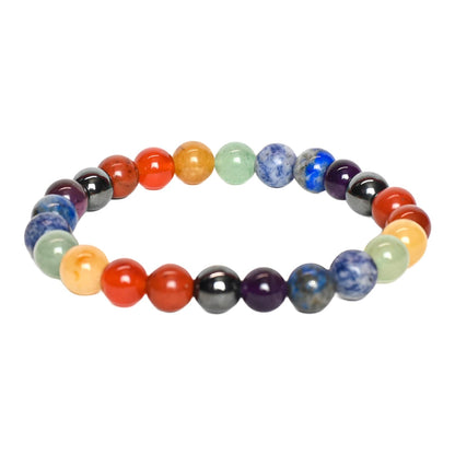 VIVIRAA 7 Chakra Bracelet - Handmade Healing Crystal & Gemstone Bracelet for Spiritual Balance, Positivity, Good Luck, Money & Prosperity | Unique Gift for Women/Mom (7 Chakra - MultiColor)