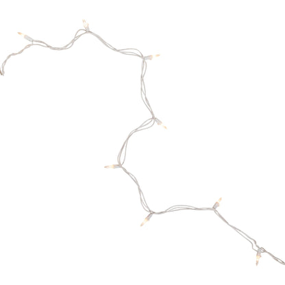 Northlight Mini Incandescent Christmas Lights - Clear - 4' White Wire - 20ct