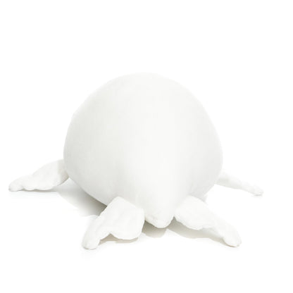 WEIGEDU Adorable White Baby Seal Plush Pillow – Soft Stuffed Animal Toy, Cuddly Hugging Body Pillow for Kids & Adults, 20" Arctic Ocean Seal Doll, Cute Sea Animal Plushie for Gifts & Decor