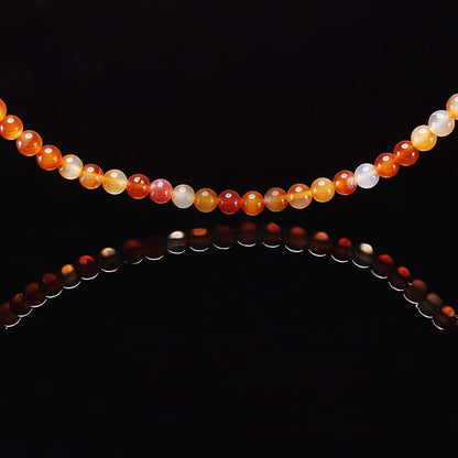Red Carnelian Beads for Jewelry Making Natural Gemstone Semi Precious 6mm Round 15 inch(60-65pcs)
