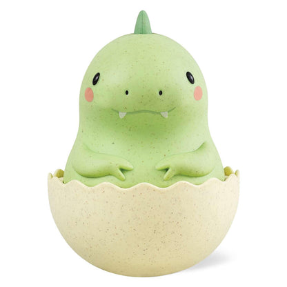 Tiger Tribe: Roly Poly - Dino - Wobbling Tummy Time Toy, Soothing Sensory Play, Gentle Tinkling Sound, Eco Bioplastic, Baby-Infant-Toddler 3mos - 2yrs