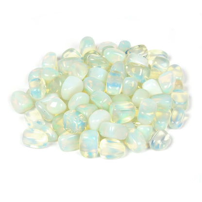 Synthetic Opalite Polished Chips Crushed Tumbled Stone Crystal Healing Embellishments 100 grams
