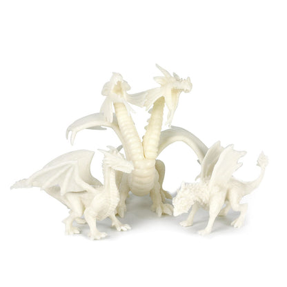 Ferthor Fun Dragon Toys DIY Painting Dragon Kit,Kids Arts Crafts Set with 13 Color Educational Toy to Paint Your Own Christmas Gift for Boys Girls 3 4 5 6 7 8 9 Year Old(3 Dinosaurs)