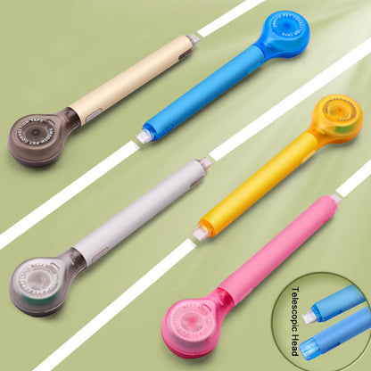 Qtopun Correction Tape Pen, White Out Tape Roller Strong Coverage Per Roll Quick-Dry Correction Tape for School Office Home (12)