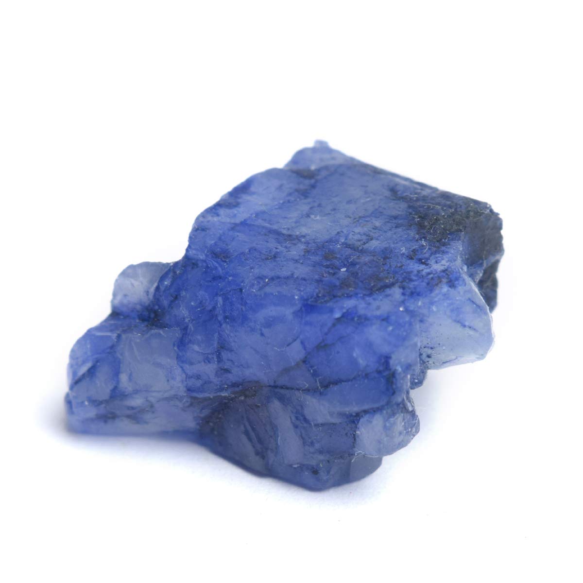 GEMHUB Protection Blue Sapphire Healing Crystal 42.00 Carat Natural Raw Uncut Rough Loose Gemstone