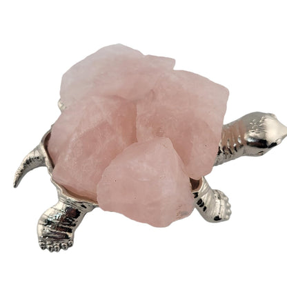 3-5Pcs Rose Quartz Natural Raw Crystals 1''-2'' Rough Stones Rocks for Tumbling Polishing Cabbing Gemstones Crystals and Healing Stones for Wicca Reiki,Fountian Rocks for Decorations (Rose Quartz)