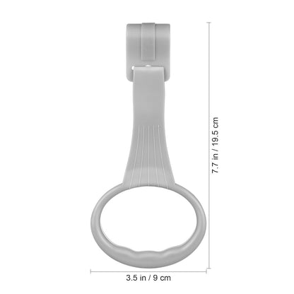 Veemoon Baby Playpen Pull up Rings Handles,4pcs Toddler Walk Assistant Crib Pull Rings Infant Standing Safety Ring Lightweight Plastic Walking Aid for Newborn Walk Practice with Smooth Rounded Edges