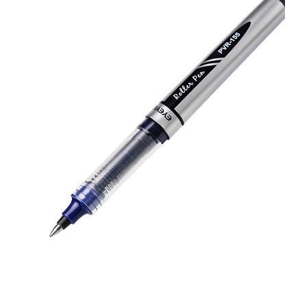 EYEYE 0.7mm Liquid Ink Blue Pens Roller Ball, 50 Pack Rollerball Pen Medium Point Quick Dry, Blue Ink Pens Fine Point Smooth Writing Pens for Journaling, Note Taking, Office and School Supplies