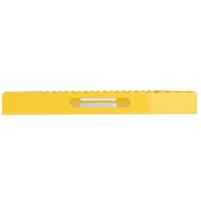 Creative Co-Op Sunny Wood Tray with Handles, Yellow