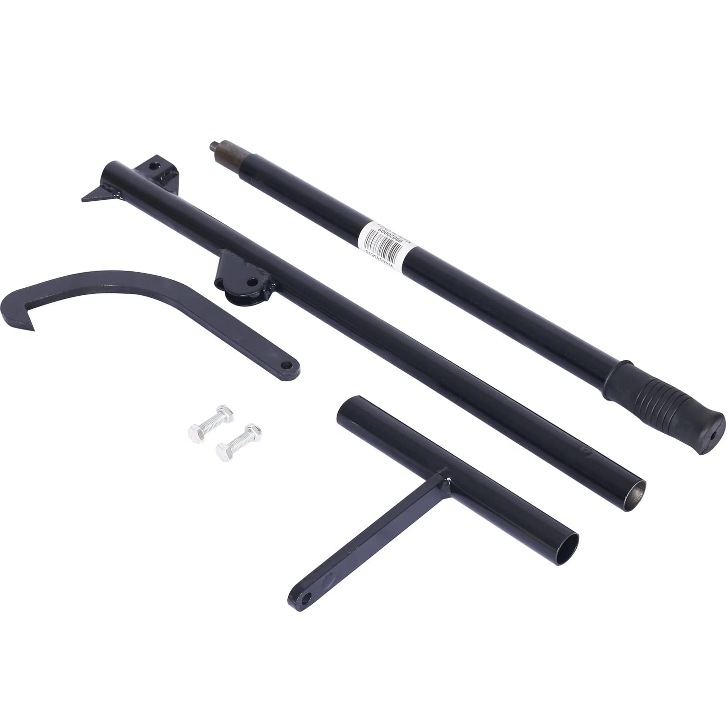 48" Heavy-Duty Steel TimberJack Log Lifter - Triple Thick, Rustproof, High Carbon Steel Double Hook - Ideal for Elevating, Rolling, Repositioning Logs - Suitable for Log Saws, Chainsaws, Hand Saws