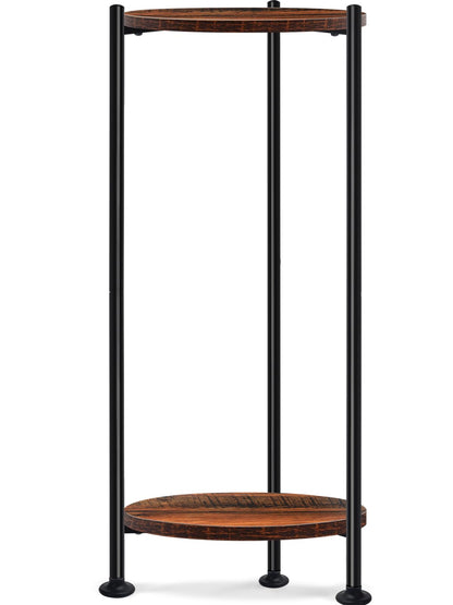 Lilybud--lily Plant Stand Indoor Outdoor, 30'' Tall Plant Stands for Indoor Plants, Heavy Duty Indoor Plant Shelf, 2 Tier Flower Stand for Living Room, Balcony, Deck
