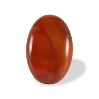 Nvzi Carnelian Crystal Palm Stone, Worry Stones, Crystals and Healing Stones, Polished Rocks, Natural Gemstones, Chakra Stones for Healing Crystals Daily Use
