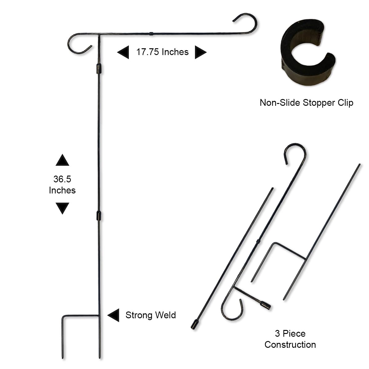 Packers Garden Flag and Stand Pole Holder Mount