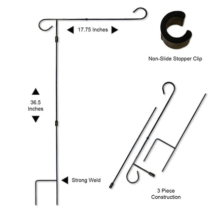 Packers Garden Flag and Stand Pole Holder Mount